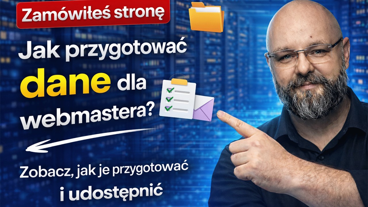 Jak przygotować hosting dla webmastera? Dane do instalacji strony WWW krok po kroku