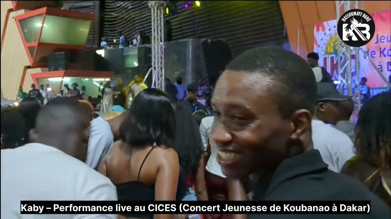 Kaby – Performance live au CICES (Concert Jeunesse de Koubanao à Dakar)