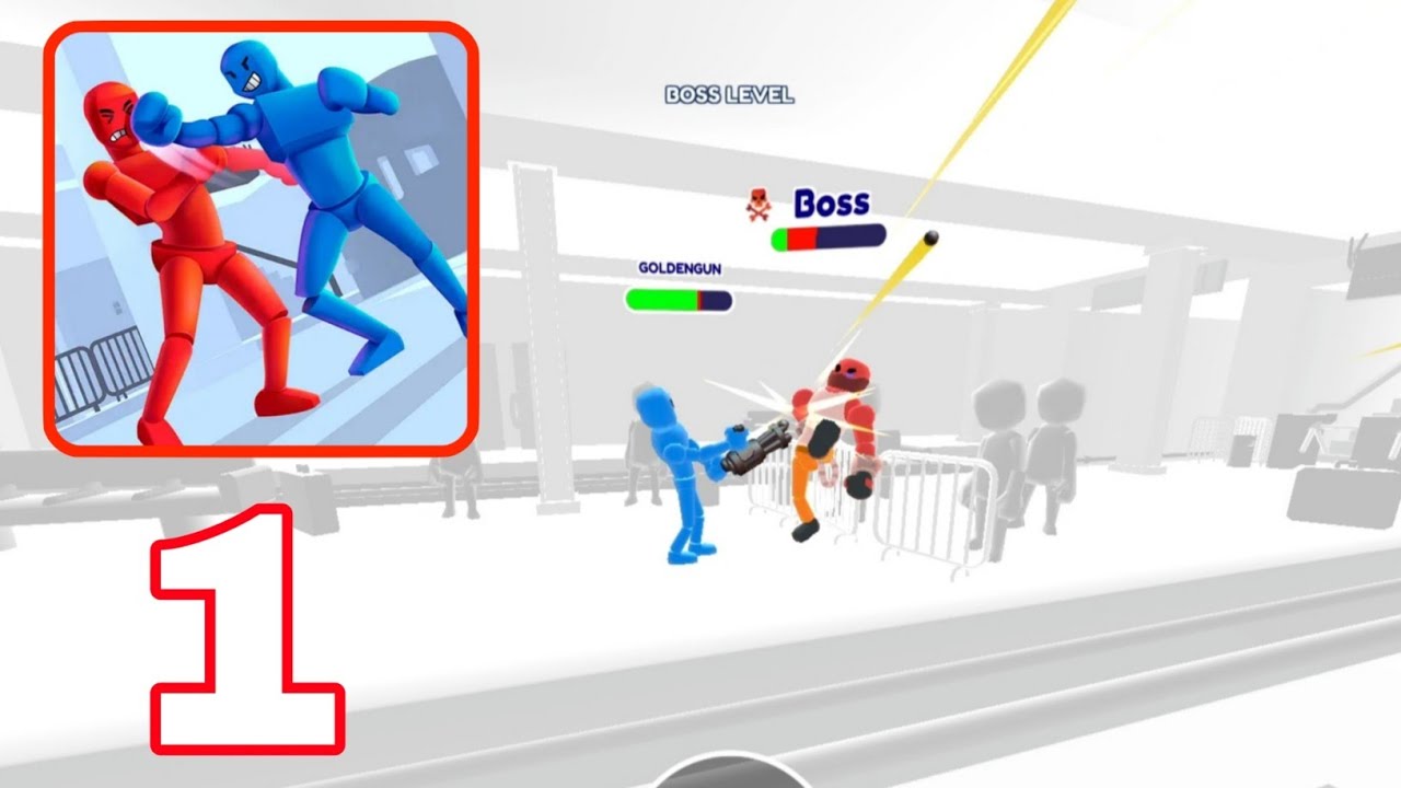 Stickman Ragdoll Fighter - Gameplay Walkthrough Part 1  (Android, iOS)