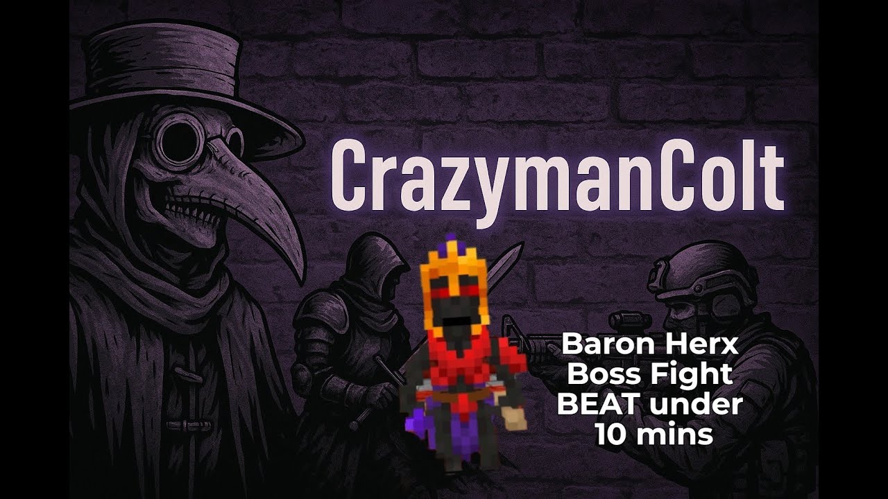 Barony: Baron Herx the Boss Fight (High-Intelligence Build)