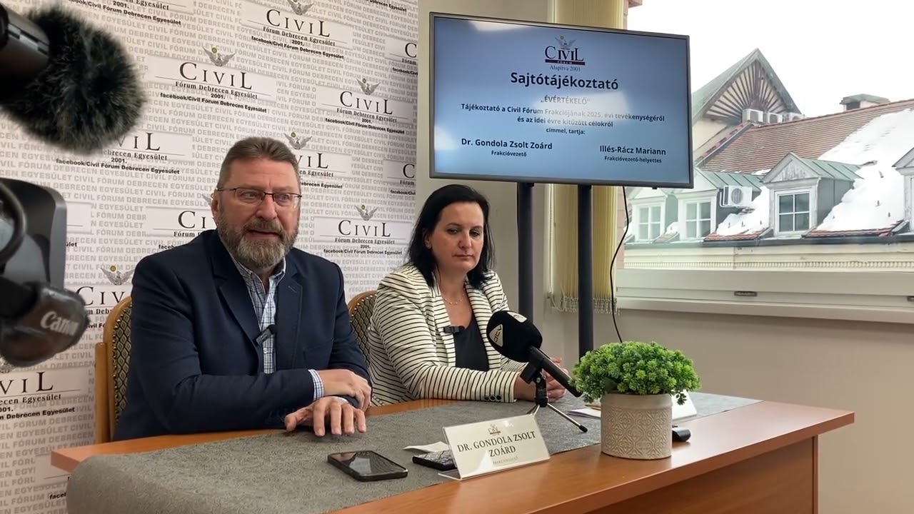 Civil Fórum Debrecen: nem az utcán kell politizálni, hanem a közgyűlésben