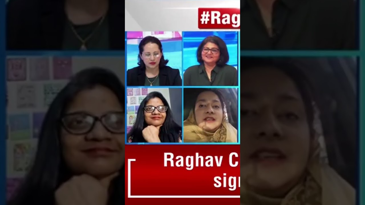 With @newsxlive on Raghav Chadha hopping ship to BJP