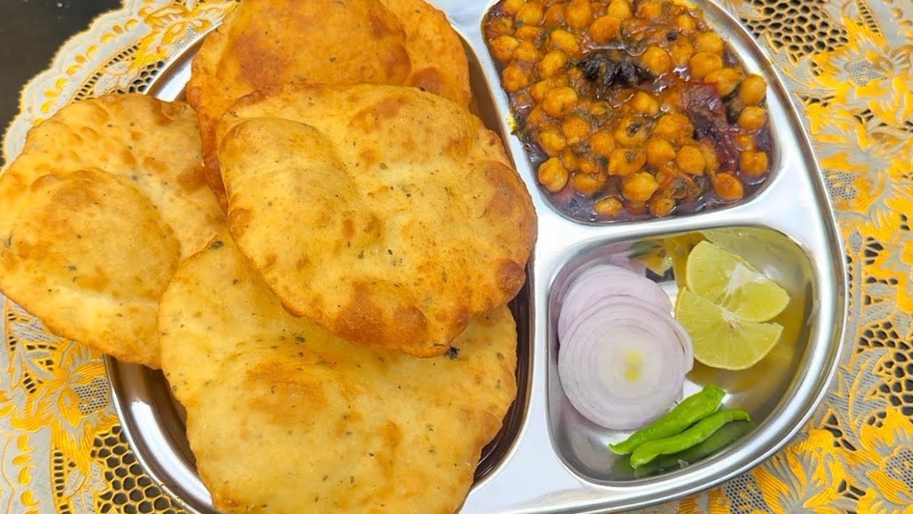How To Make Instant One Pot Chole Bhature At Home || Real Hyderabadi Zaika 