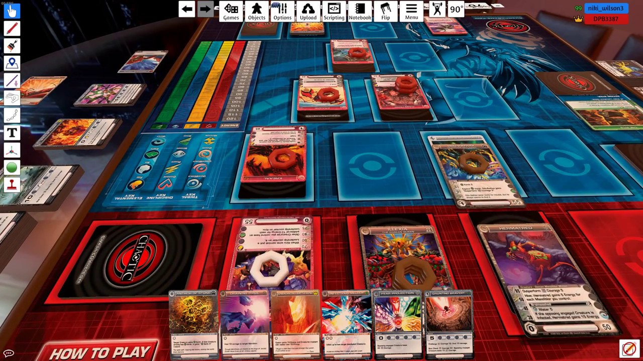 Back and forth | Tabletop Simulator: Chaotic, w/lil sis, Part 2 of 4