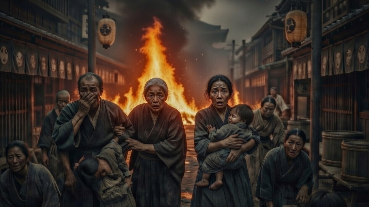 Tokyo 1860. The Final Days of Edo ( AI Reconstruction)