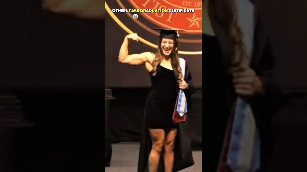 Others take graduation certificate vs The Last One 💀 #trollface