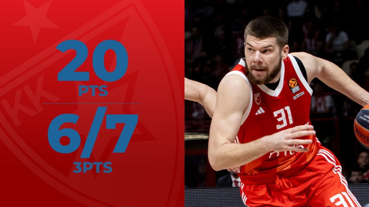 Rokas Giedraitis was ON FIRE against Olympiacos!