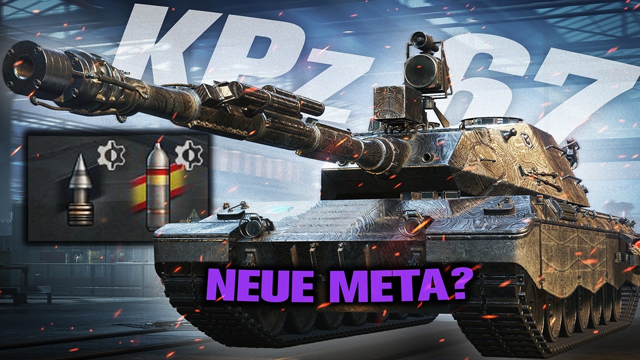 Die NEUEN DEUTSCHEN HEAVYS im Check! - KPz 67 [World Of Tanks]