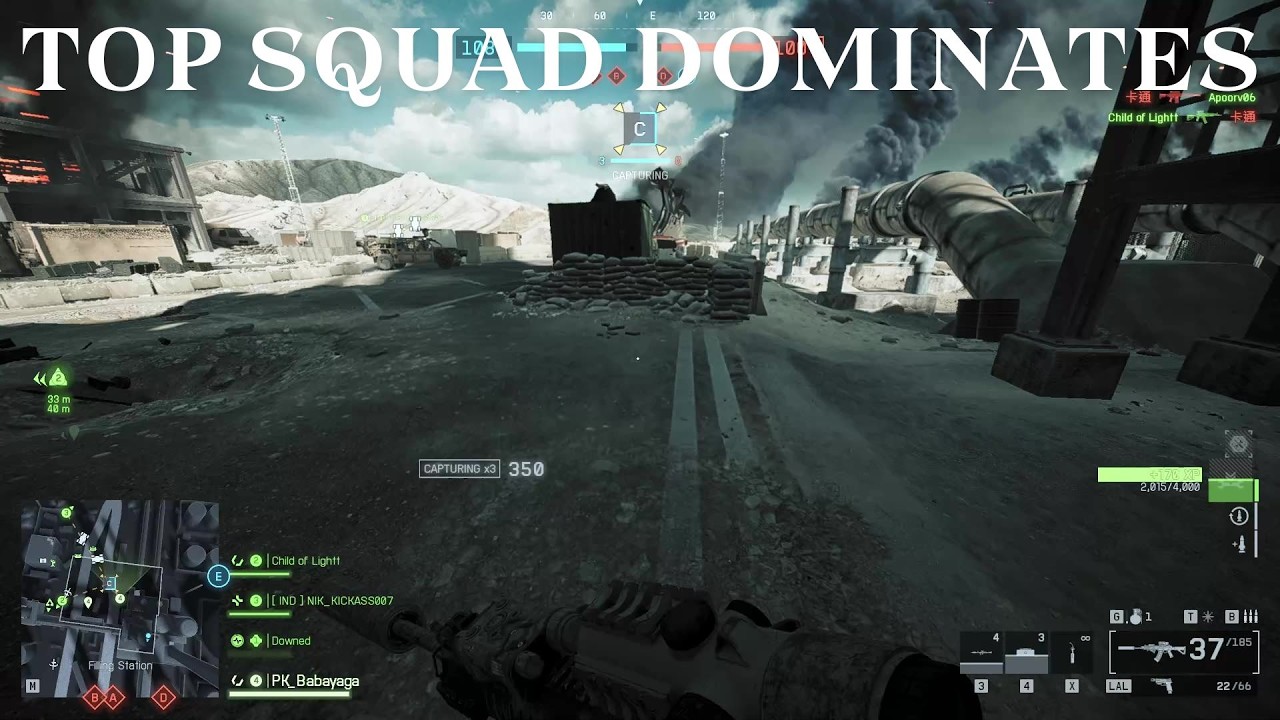 BIGGEST Map Victory 😱 Top Squad Dominates  BF6 (No Commentary)