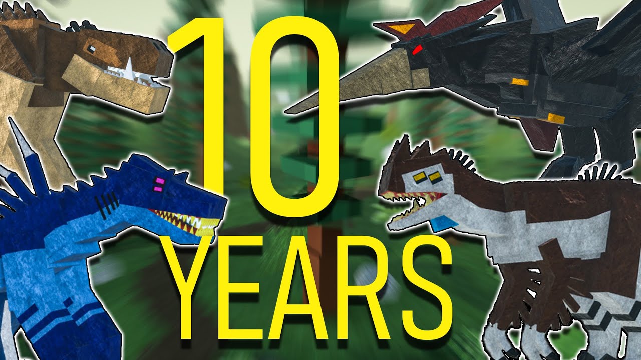 10 YEARS of Dinosaur Simulator...