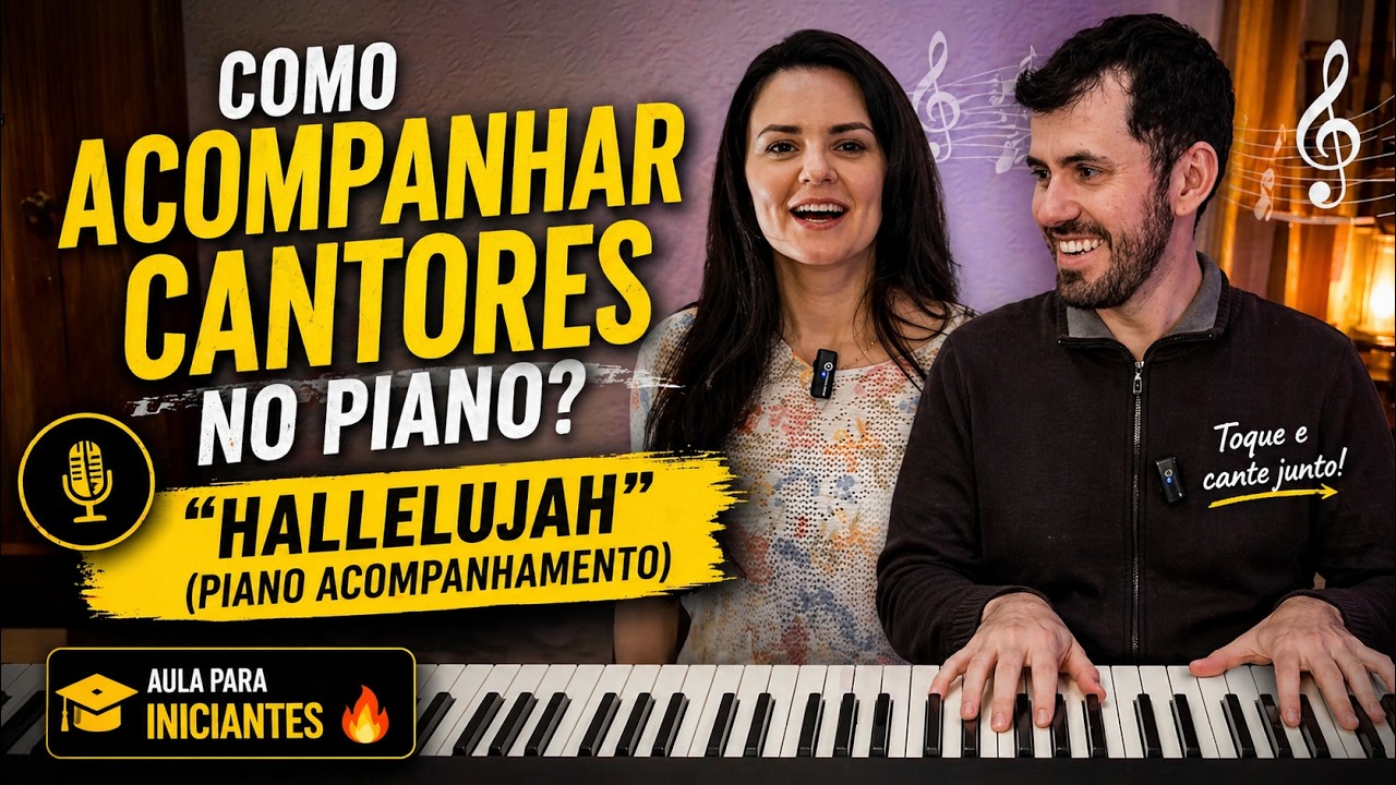 Como acompanhar cantores no Piano? 