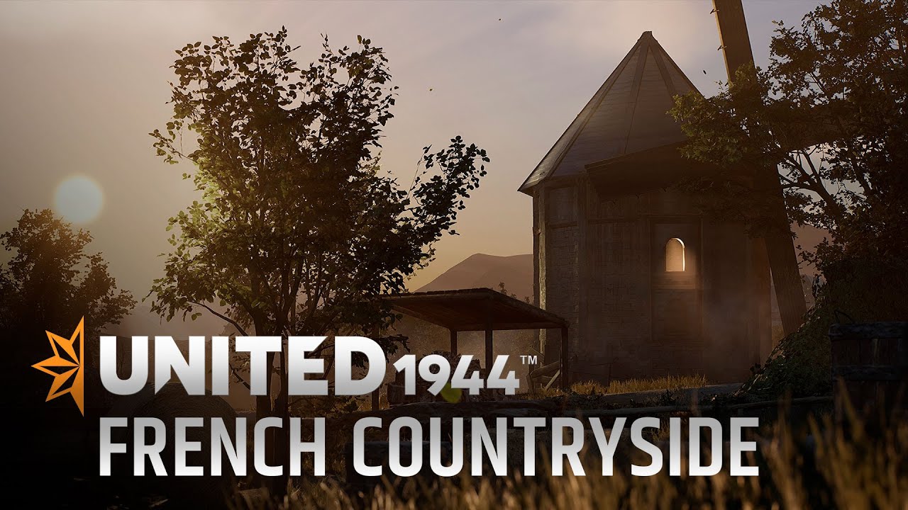 United 1944 - French Countryside Map Showcase