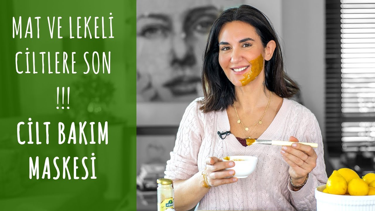 Mat ve Yorgun Görünüme Son ! Matlık Giderici ve  Cilt Lekelerini Yok Edici Doğal Maske