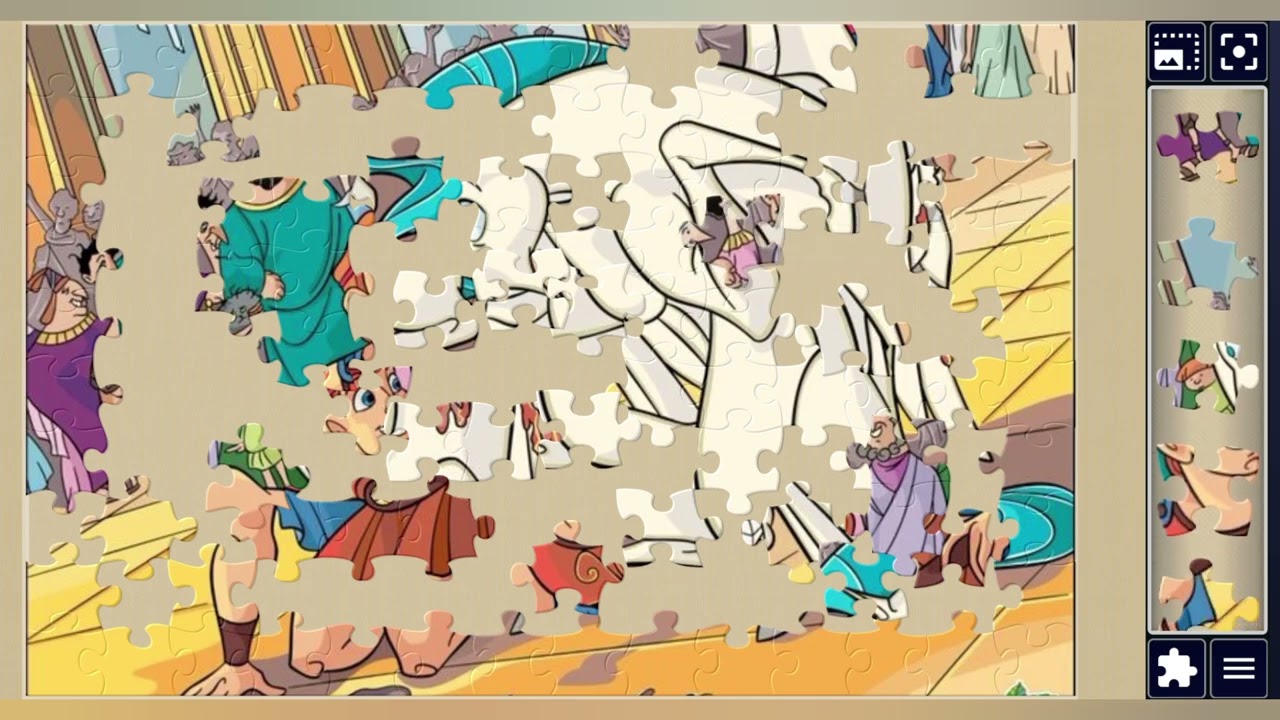 Hercules and the pegasas Tumble🐎🙎🖐🐾✨️🪄//Jigsaw puzzles journey🧩//puzzles Art🧩//
