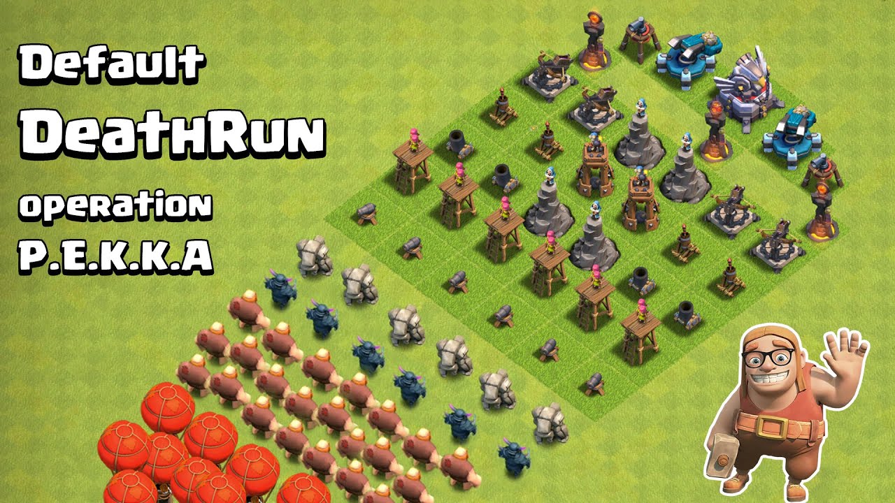 DEFAULT DEATHRUN | Clash of Clans