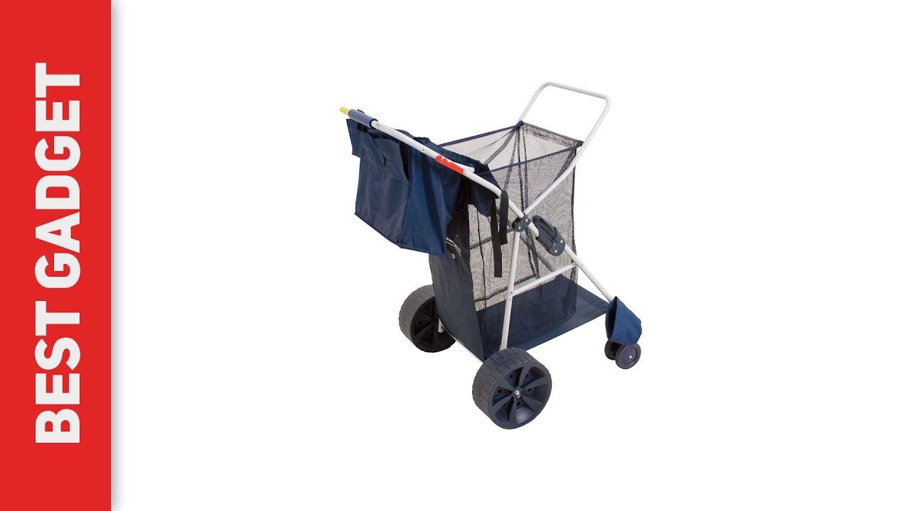 Best Beach Carts 2022 - Rio Beach Wonder Wheeler Review