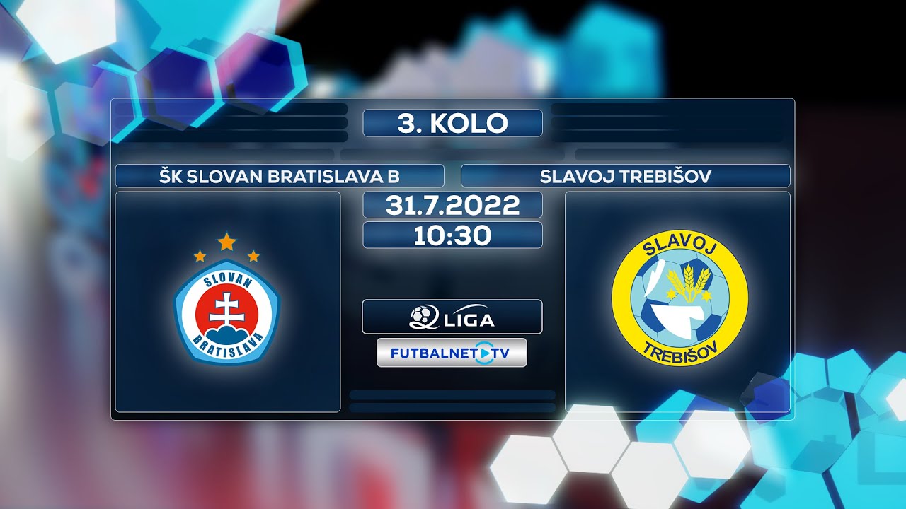 2.liga 2022/2023 3.kolo: ŠK Slovan Bratislava B - Slavoj Trebišov (zostrih)