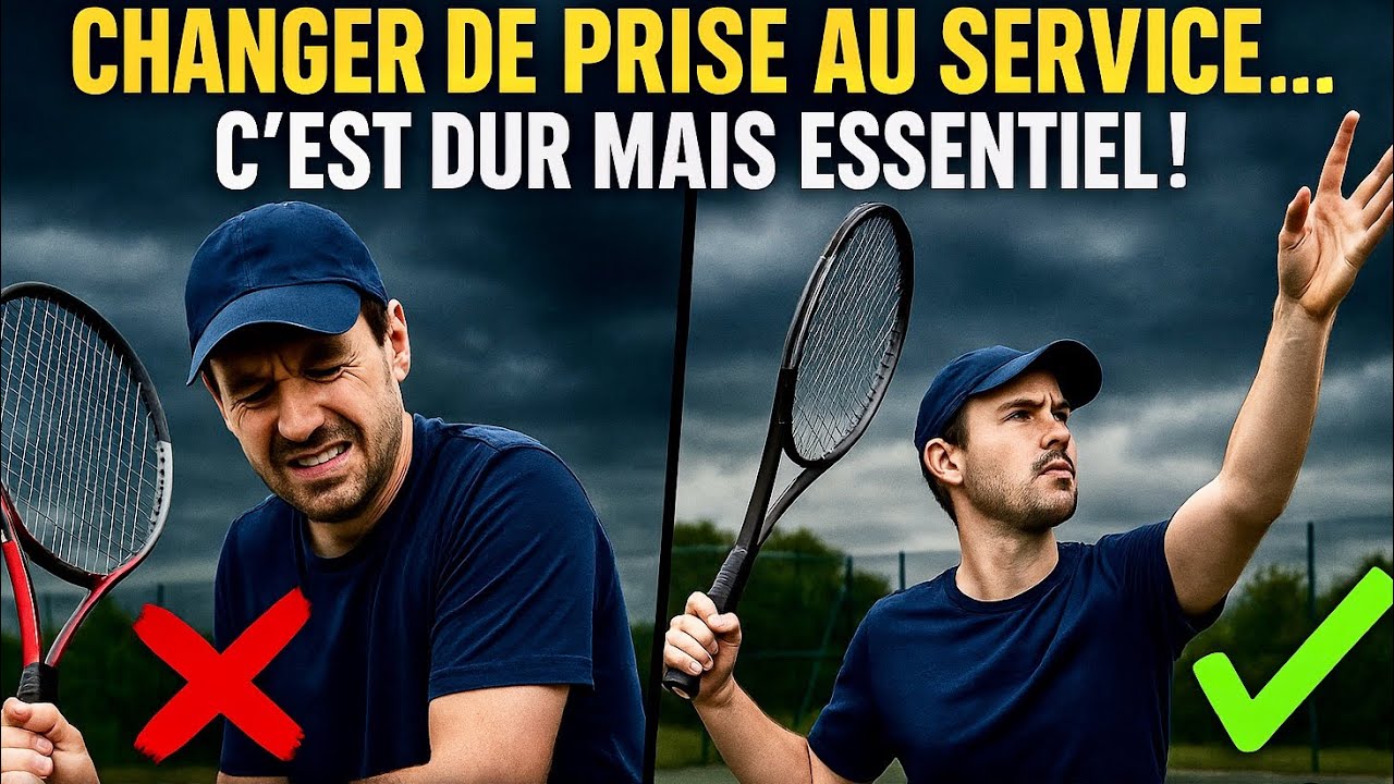 Changer de prise au service, c’est dur… mais indispensable