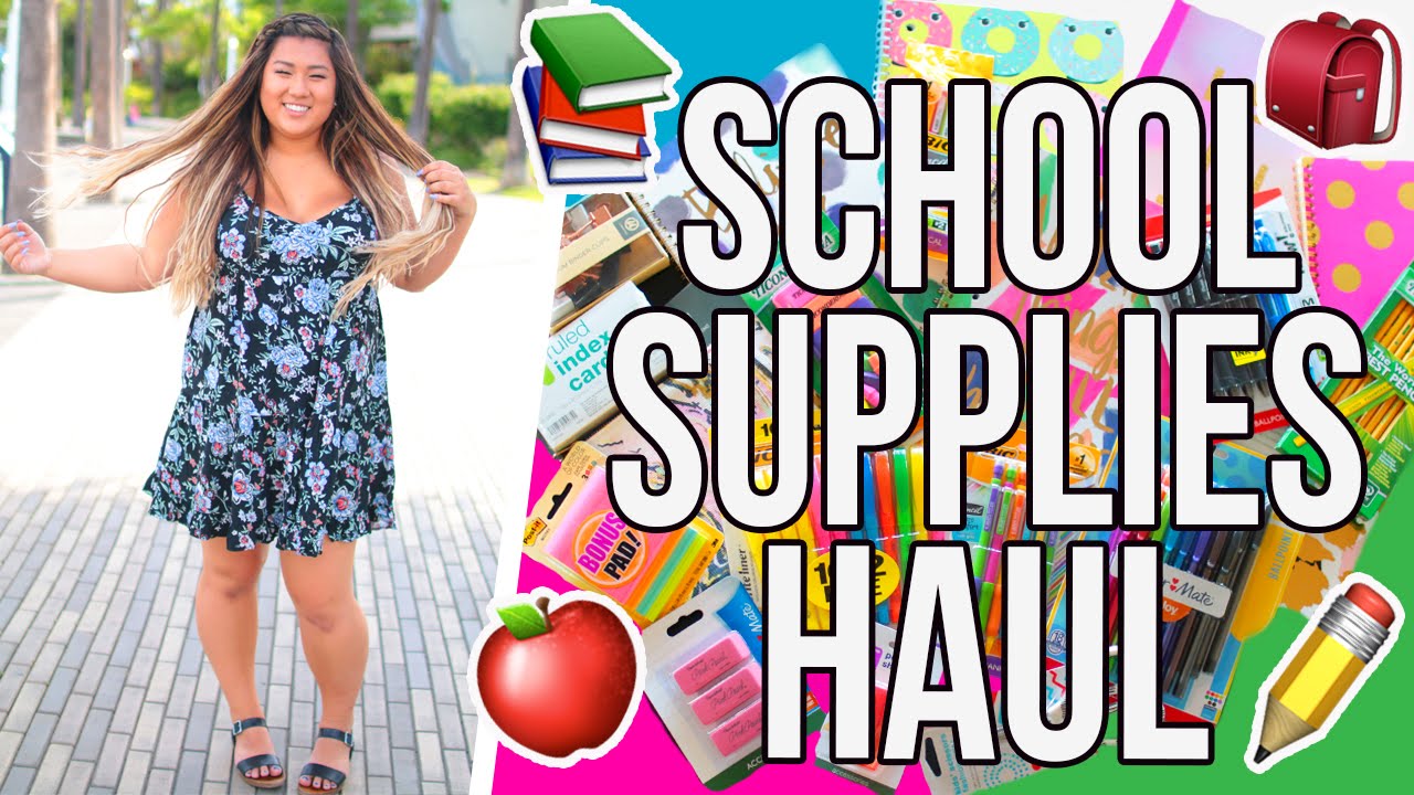 School Supplies Haul + GIVEAWAY!! BACK TO SCHOOL 2016
