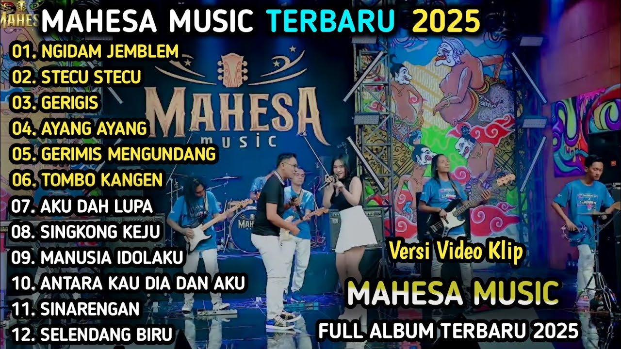 NGIDAM JEMBLEM - Gerry Mahesa Ft Ririn Da - STECU STECU - MAHESA MUSIC FULL ALBUM TERBARU 2025