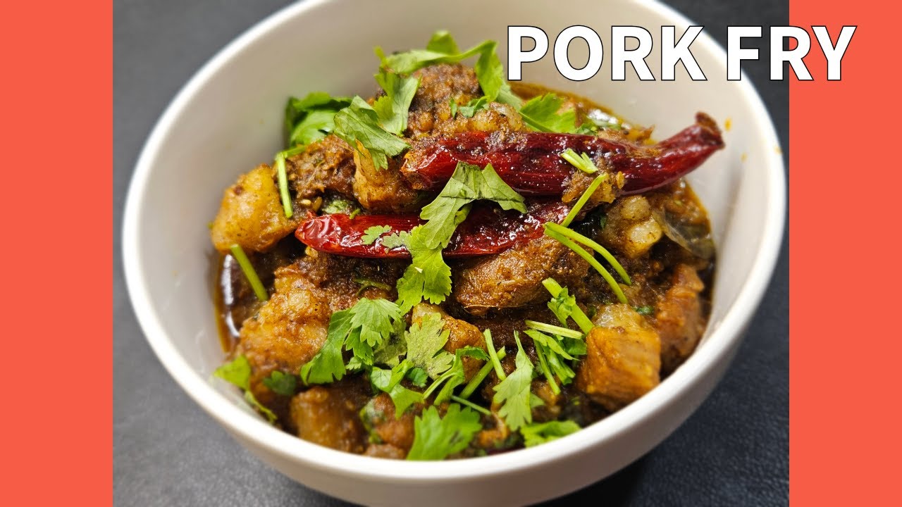 Crispy Kerala Pork Fry Recipe | Heart & Home Diaries
