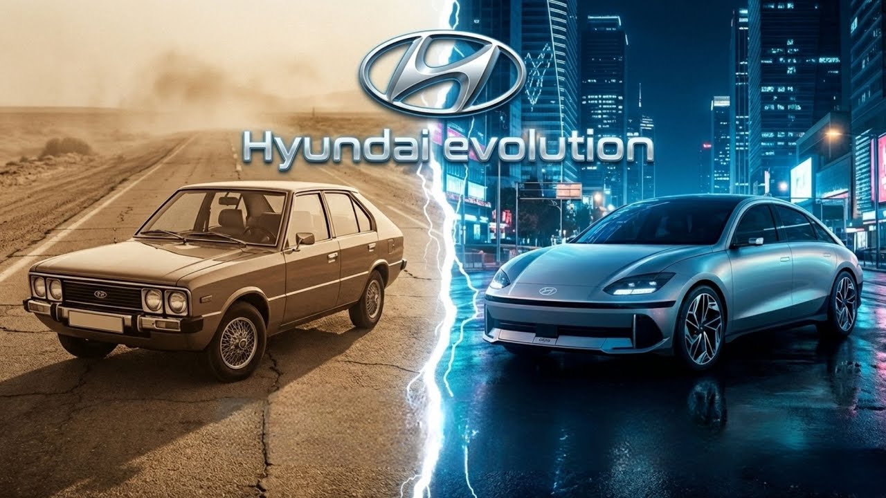 Hyundai Evolution 1975–2025 | From Pony to Electric Future (Full Timeline)
