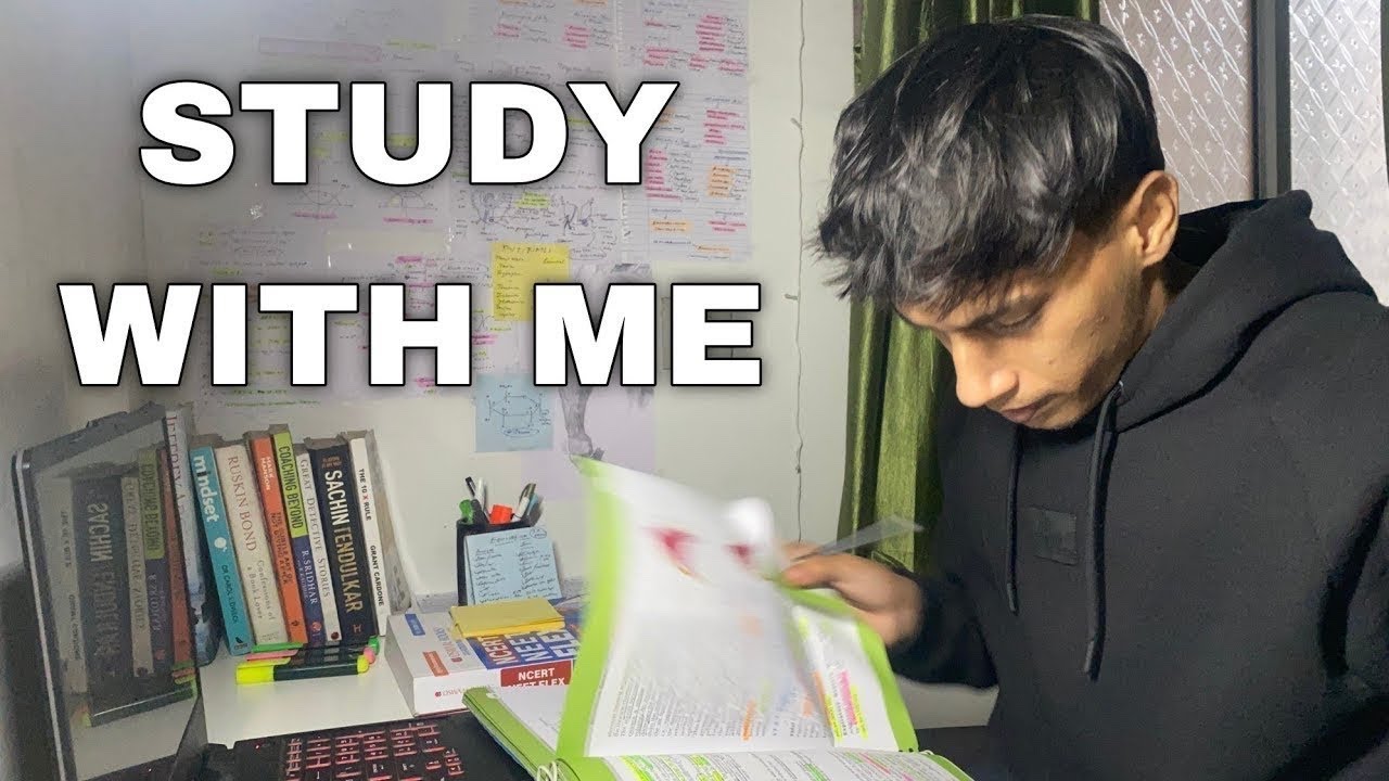 [LIVE] Study with Me | pomodoro 90/10 | no Sound | NEET