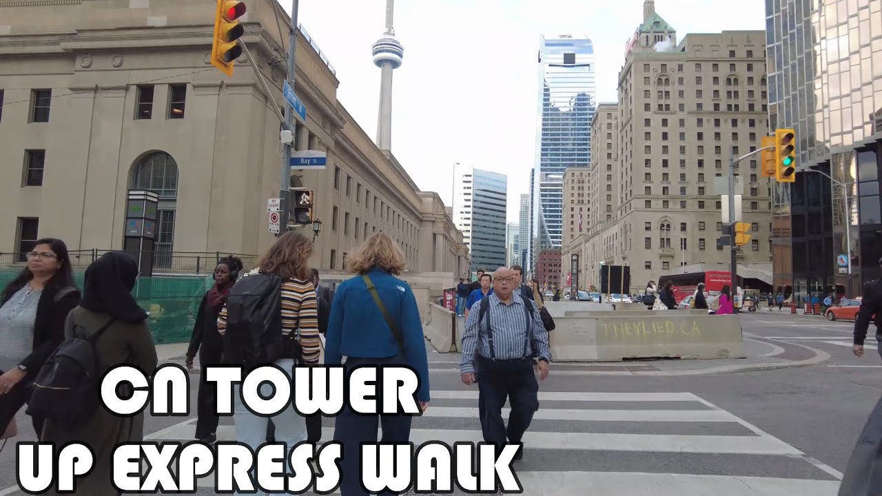 Как добраться до CN TOWER, UP EXPRESS и Аквариума Рипли в центре Торонто
