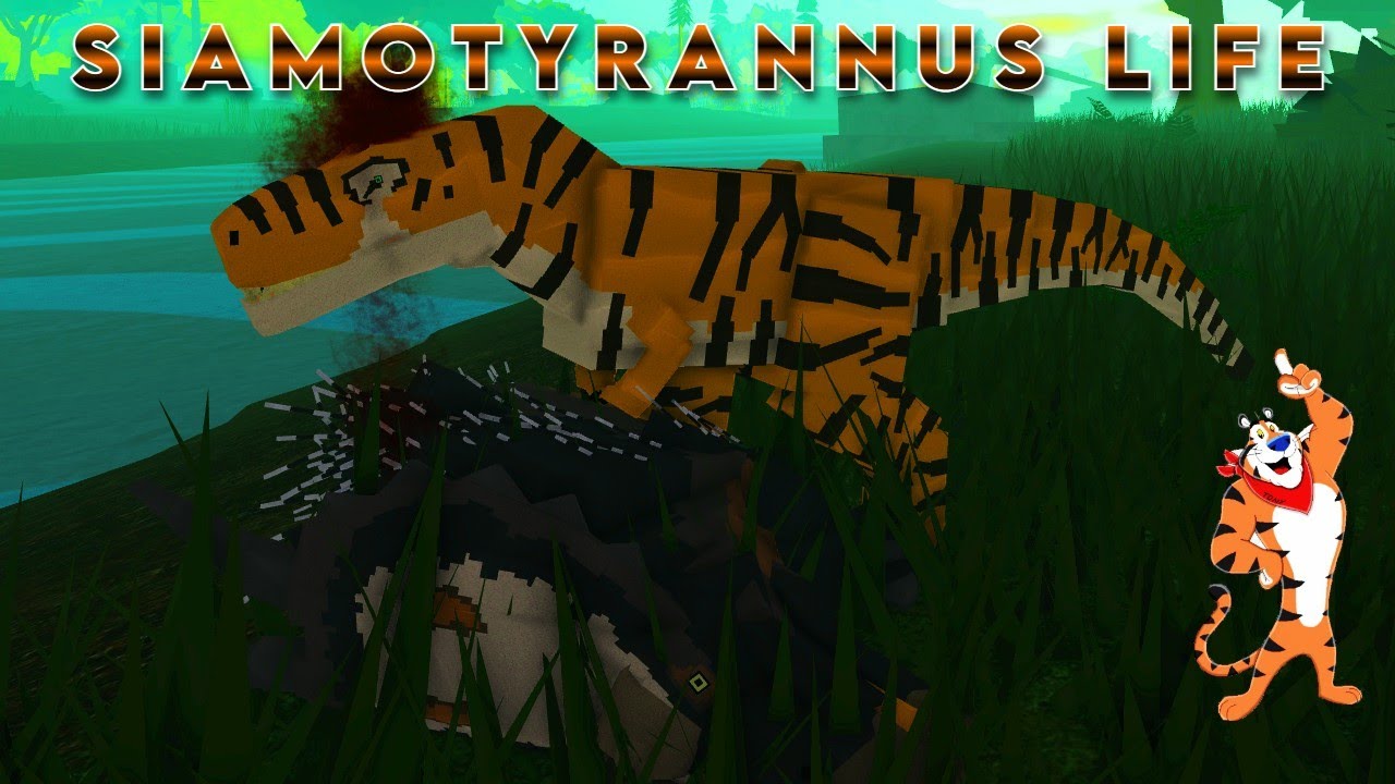 TONY THE TIGER IS IN ROBLOX MESOZOICA!?? [ Siamotyrannus LIFE ]