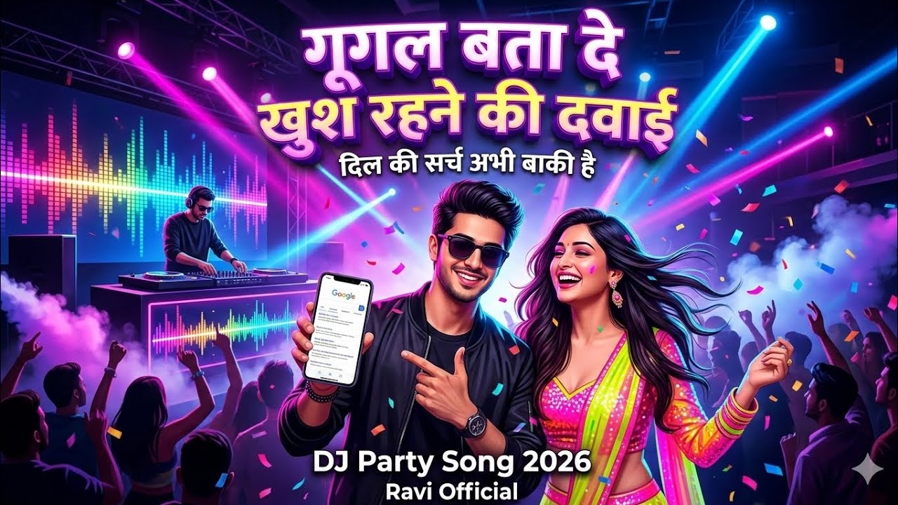 गूगल बता दे खुश रहने की दवाई 😎 | DJ Party Song 2026 | Ravi Official_42