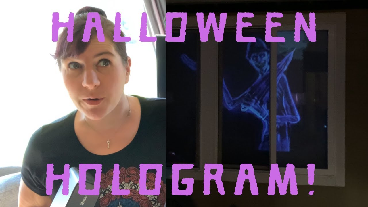 How we set up GHOSTLY HALLOWEEN HOLOGRAMS with ATMOS FX projections!