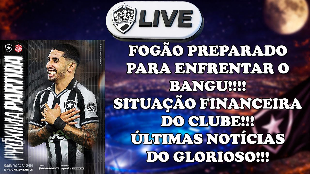 LIVE ALVINEGRA RAIZ - BOTAFOGO PREPARADO PARA SUA 2° VITÓRIA!SITUACAO FINANCEIRA!ÚLTIMAS NOTÍCIAS!