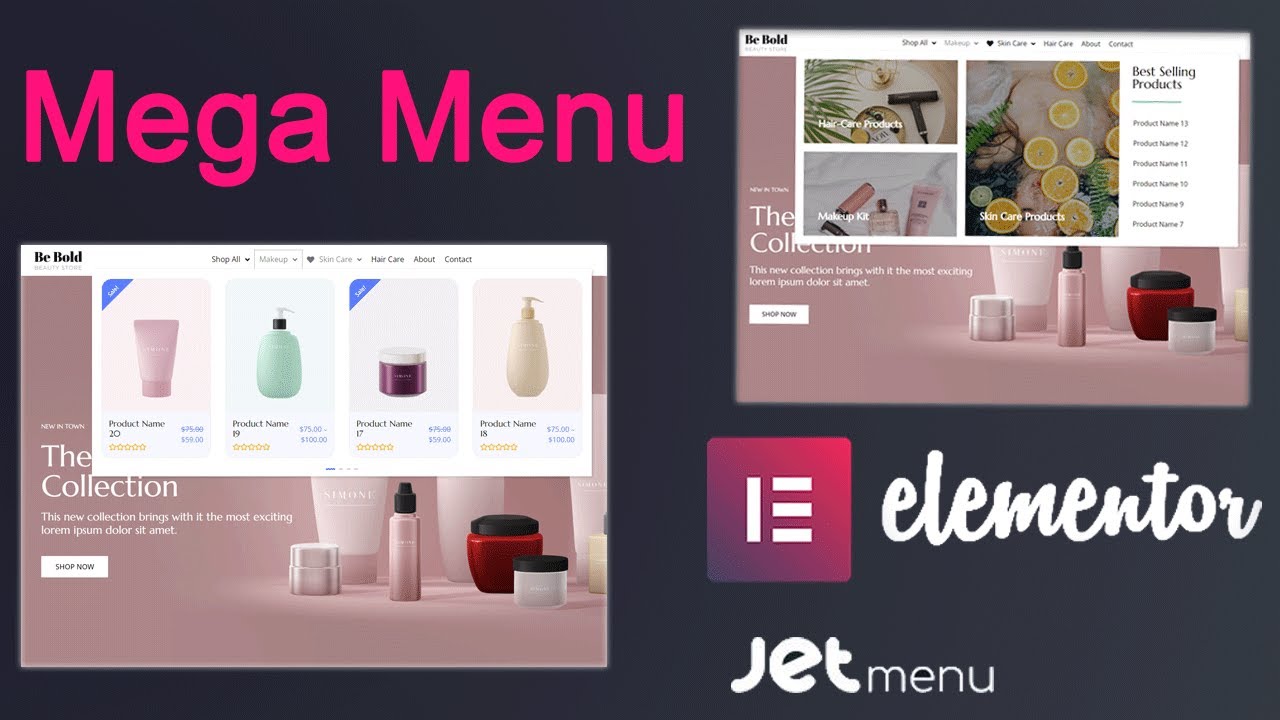 Elementor mega menu tutorial - Mega menu elementor mobile friendly