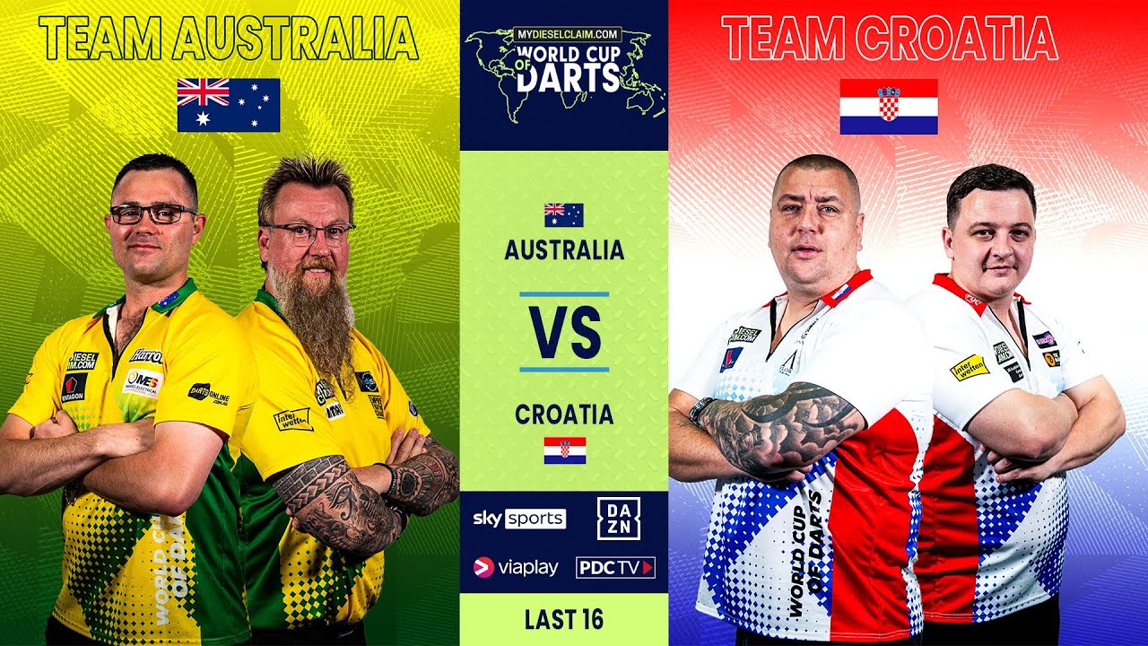 PDC World Cup of Darts 2023 06 17 - Australia vs Croatia - HUN