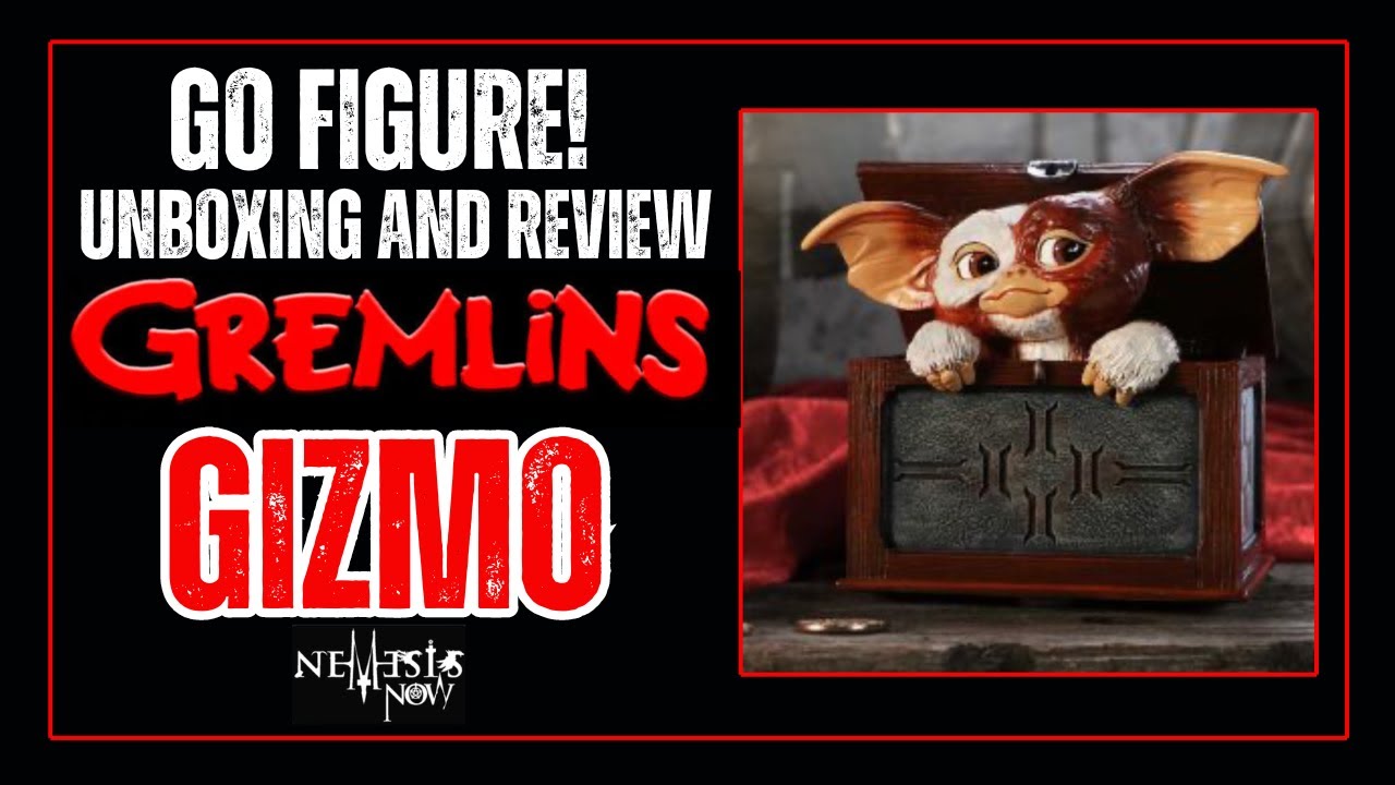 GREMLINS GIZMO MOGWAI NEMESIS NOW figurine unboxing and review