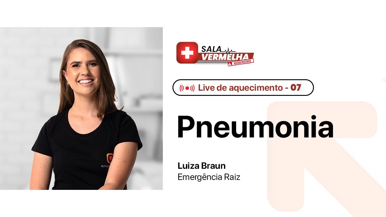 Pneumonia na Emergência: quando internar, quando liberar, como tratar | Aquecimento - Sala Vermelha