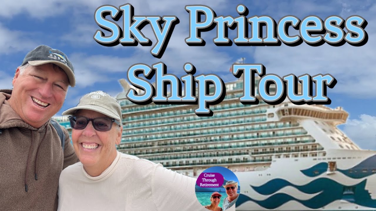 Полный тур по кораблю Sky Princess — найдите СВОЕ любимое место на этом корабле королевского класса