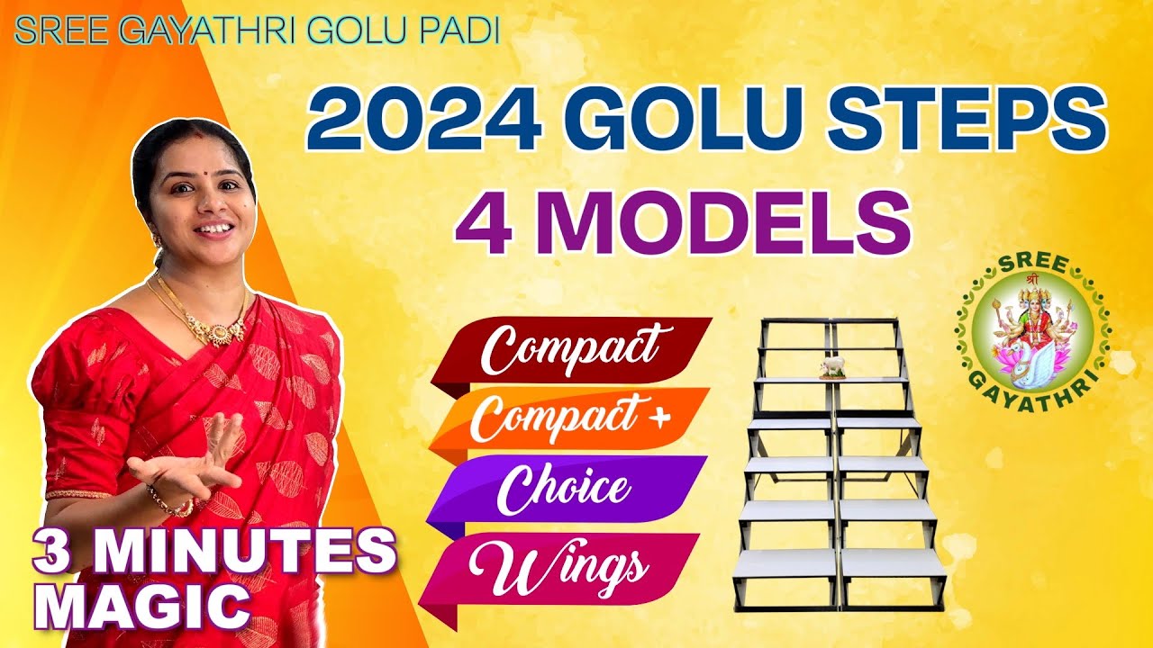 Golu Padi | Golu Stand | 2024 NEW DESIGN | Foldable Golu Padi| 4 Models | Navratri Golu Step|Compact