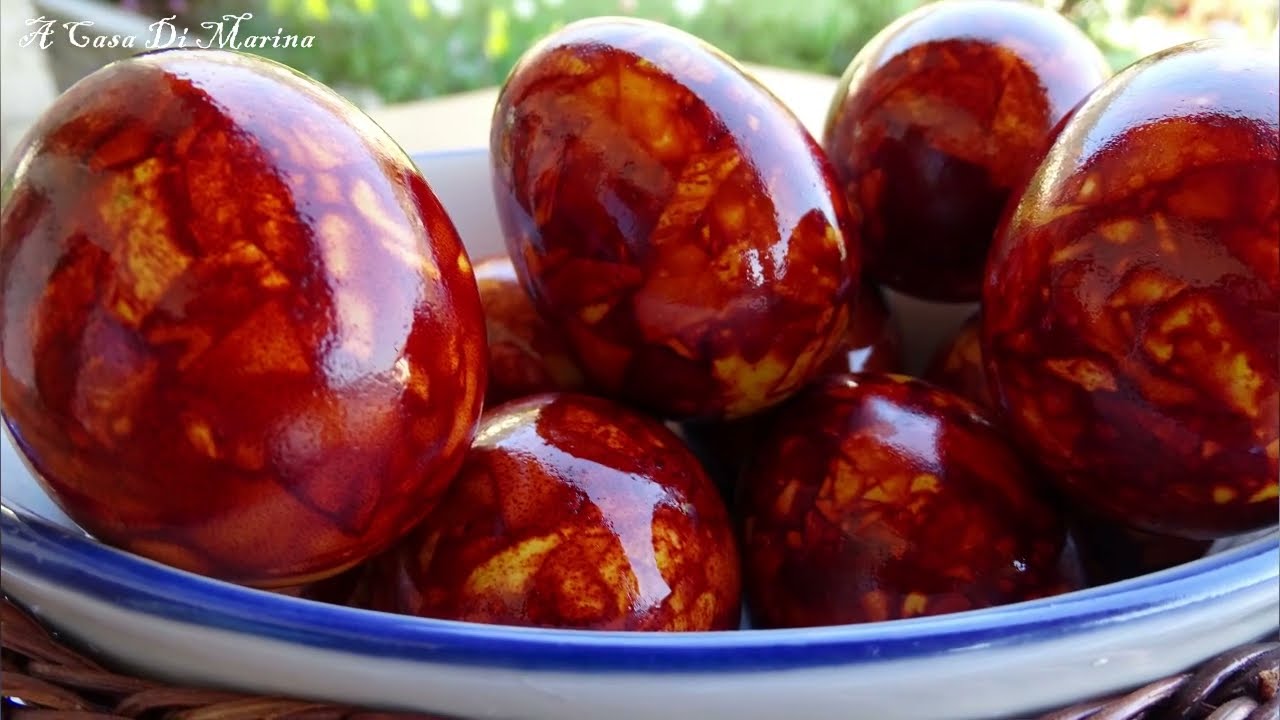 Как покрасить🥚🌷 пасхальные яйца. Оригинально, быстро и просто!