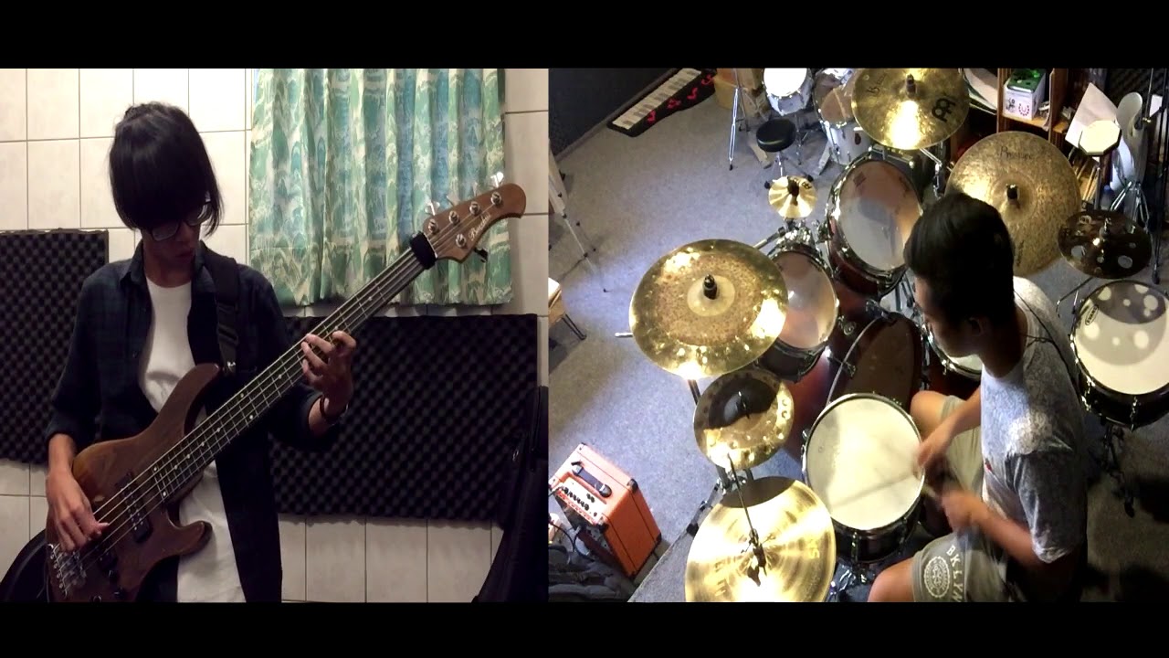 Funk jam (bass&Drum) 少博 feat.林韻哲