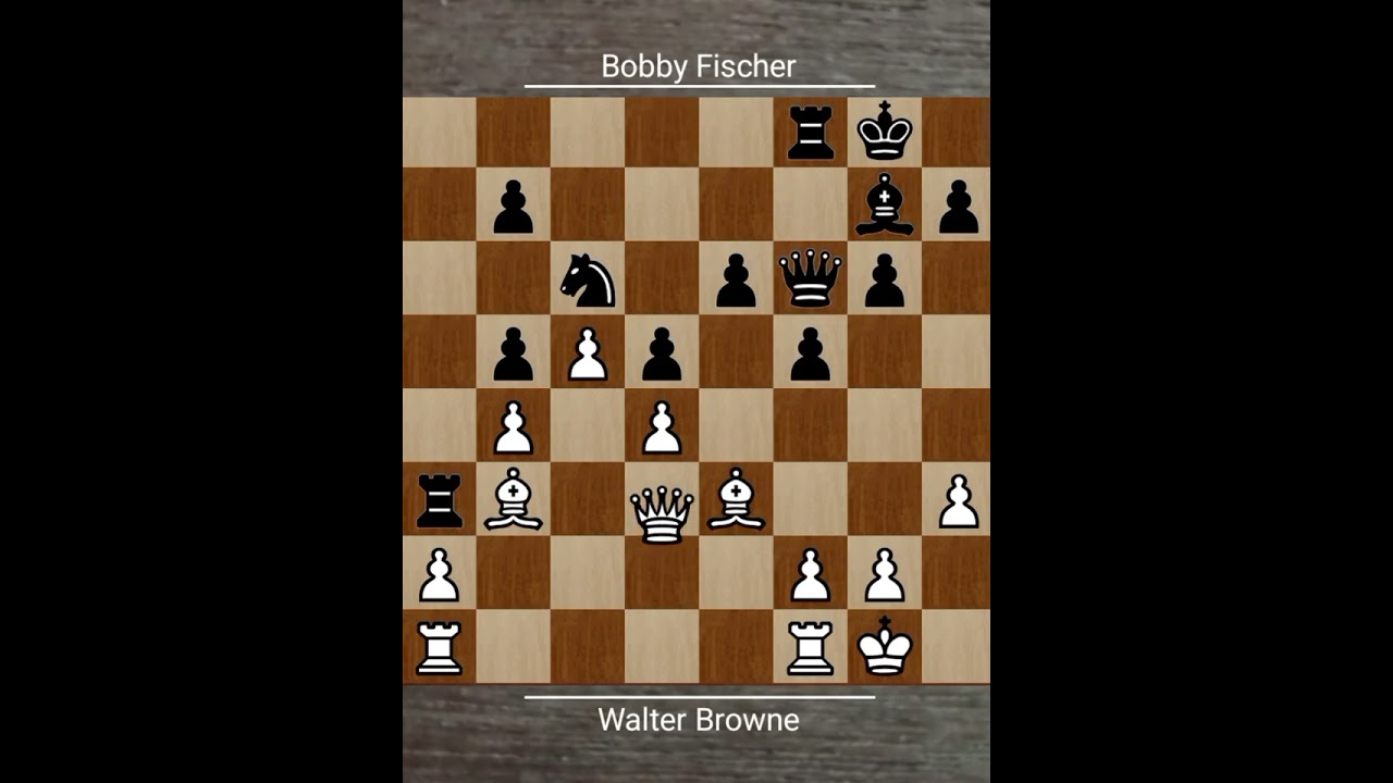 Walter Browne vs Bobby Fischer • Rovinj/ Zagreb 1970 - Precision Under Pressure