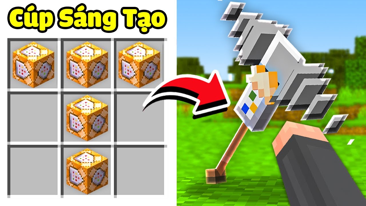 Tôi Thêm VŨ KHÍ SÁNG TẠO vào Minecraft