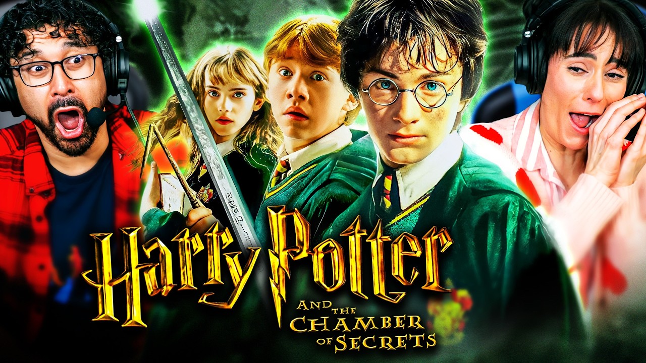 HARRY POTTER AND THE CHAMBER OF SECRETS (2002) MOVIE REACTION! Full Movie Review | Wizarding World