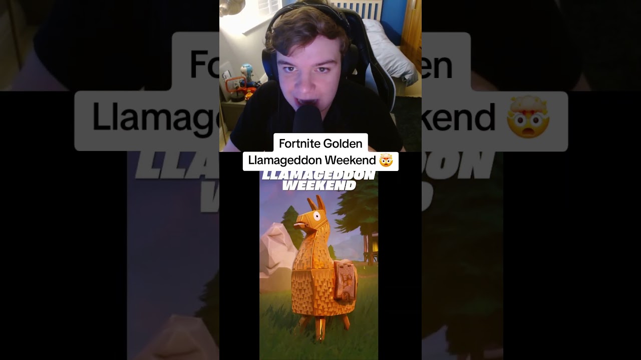 Fortnite Golden Llamageddon Weekend 🤯
