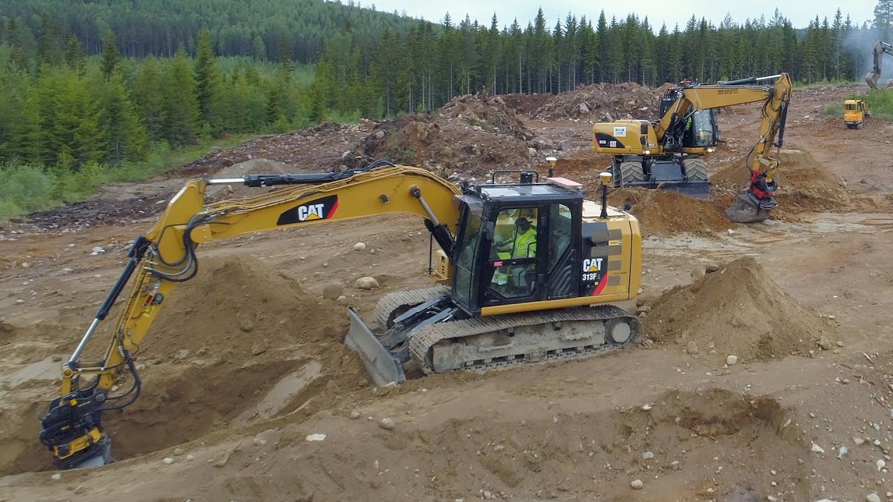 Bygg- & anläggningsprogrammet inriktning anläggningsfordon på Nytorp