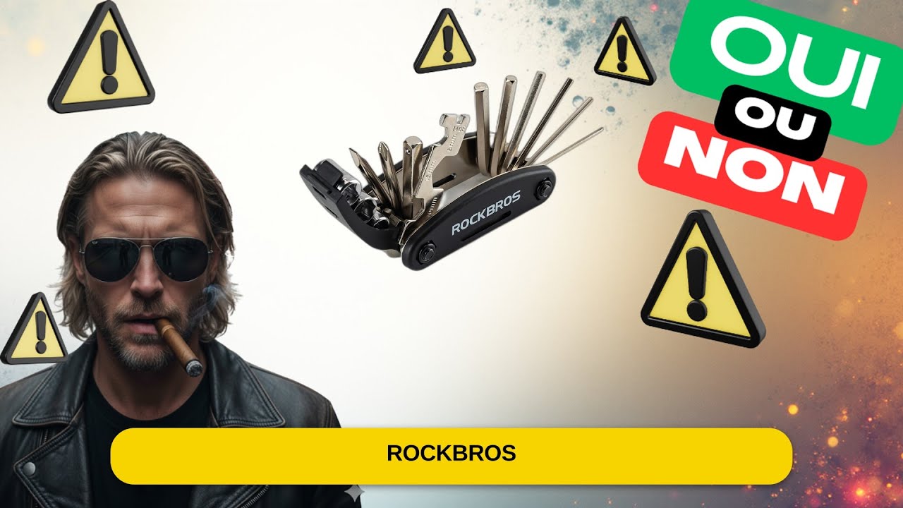 Le kit multifonction ROCKBROS 16 en 1 : discret, léger ou pas assez puissant en 2026 ?
