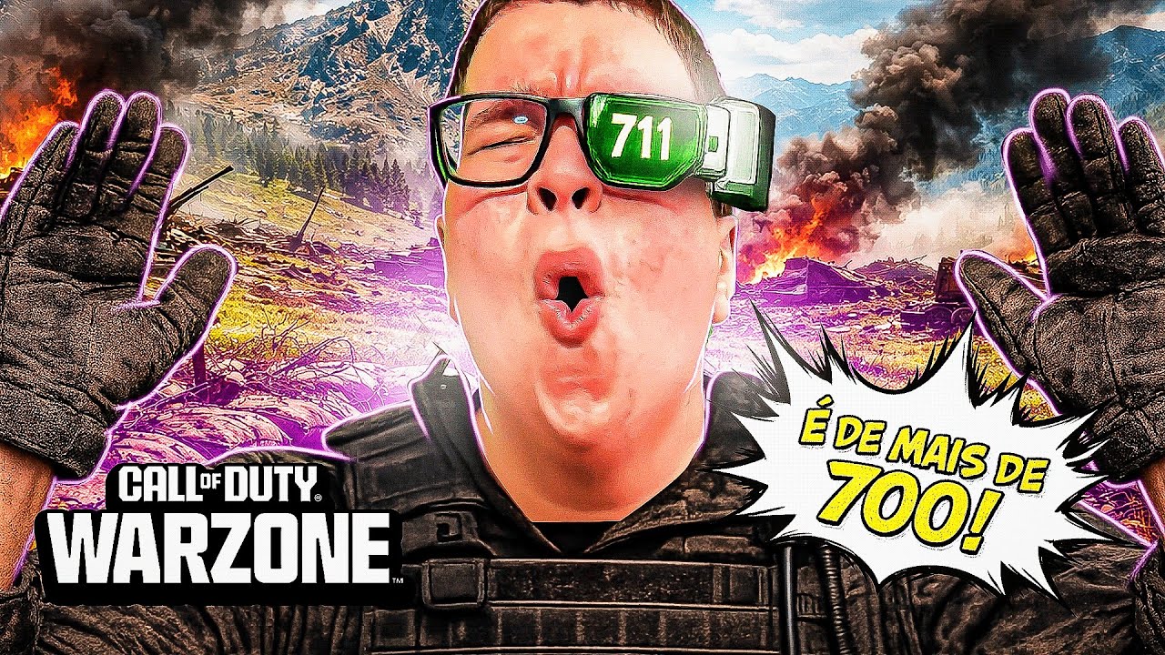 O LEVEL MAIS ALTO QUE J&Aacute; ENCONTREI NO WARZONE!