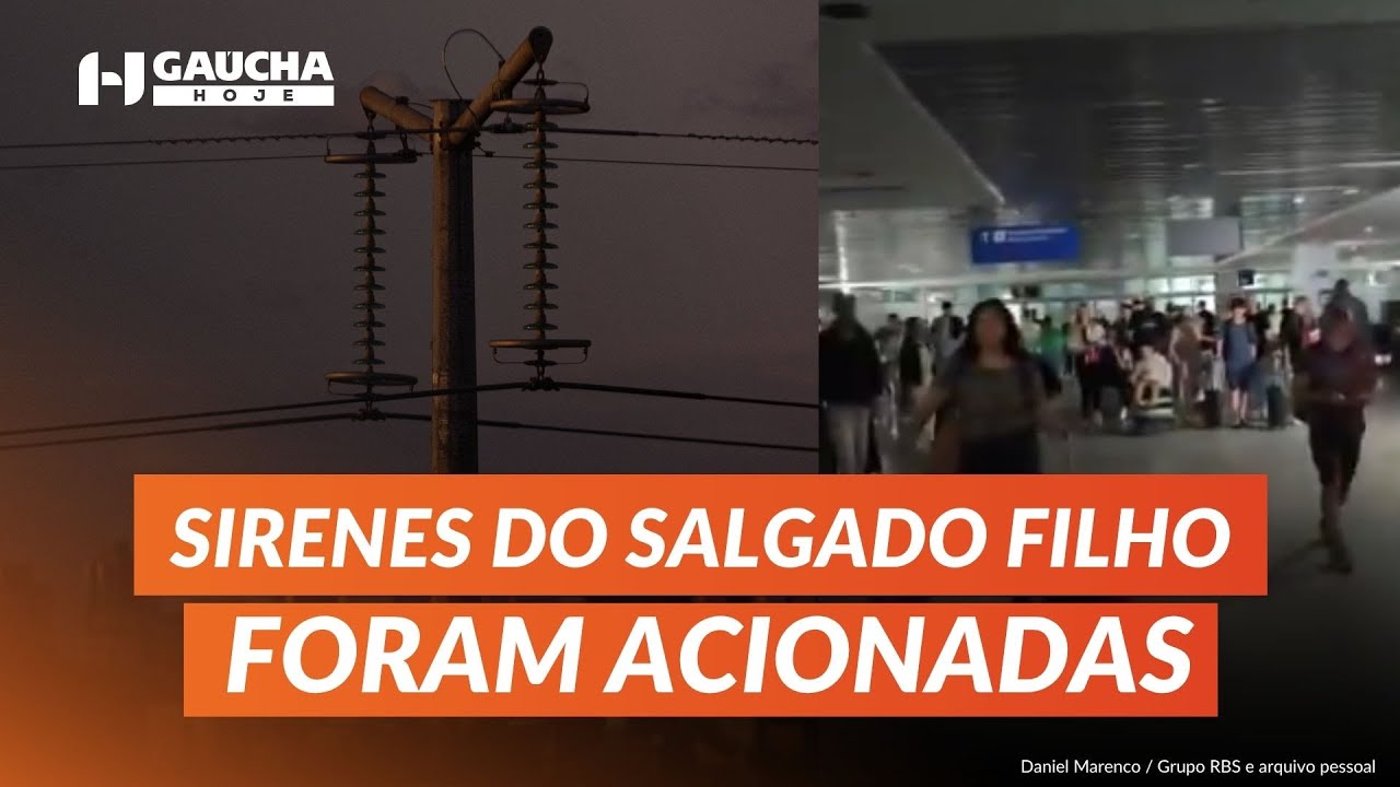 APAGÃO MISTERIOSO NO BRASIL causa falta de luz no Litoral Norte e aeroporto | Gaúcha Hoje