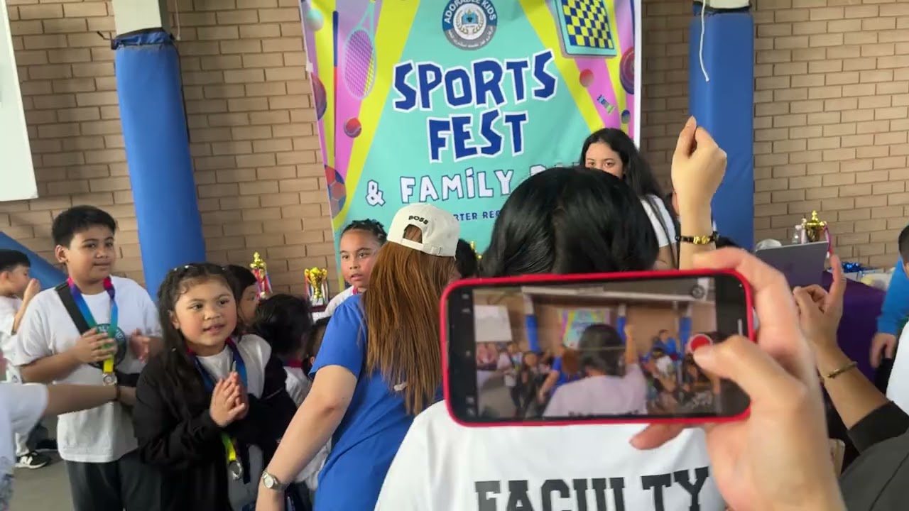 Sports Fest Blue Team Adorable Kids 2026