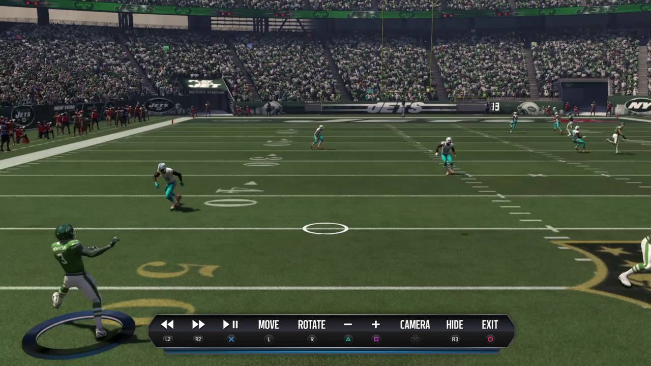 50 YARD MADDEN 16 TOUCHDOWN PASS!